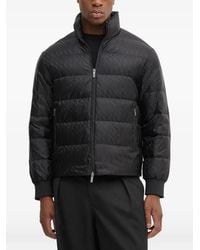 ARMANI EXCHANGE - Monogram Pattern Jacket - Lyst