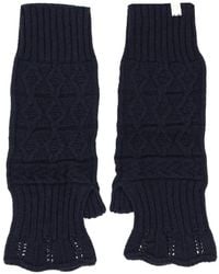 Antipast - Knit Patch-Detail Gloves - Lyst