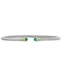 David Yurman - Micro Cable Flex Bracelet - Lyst