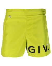 Givenchy - Bañador Con Logo Estampado - Lyst