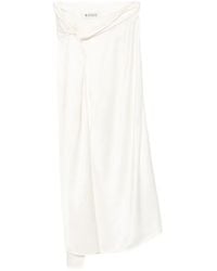 Rohe - Twist-Detail Wrap Asymmetric Skirt - Lyst