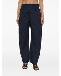 Ulla Johnson - Pantalon Marine À Poche À Rabat - Lyst