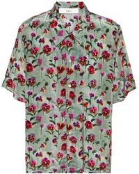 Séfr - Noam Hemd mit Blumen-Print - Lyst
