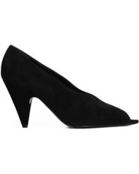 Sergio Rossi - Beak Peep V-Vamp Pumps - Lyst