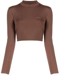 Matériel - Laminated-Logo Roll-Neck Top - Lyst