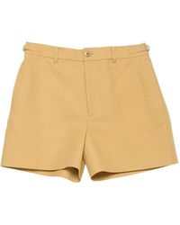 Acne Studios - Logo-Patch Shorts - Lyst