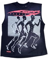 HELLSTAR - Marathon Sleeveless Tank Top - Lyst