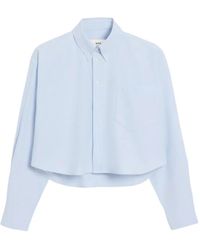 Ami Paris - Camisa corta Ami de Coeur oversize de algodón - Lyst