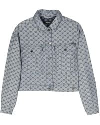 Daily Paper - Avery Cropped Denim Jacket - Lyst