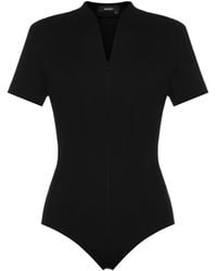 ANOUKI - Short-Sleeve Bodysuit - Lyst