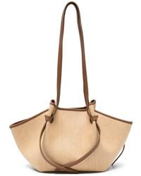 Yuzefi - Mochi Knotted-Strap Woven Tote Bag - Lyst
