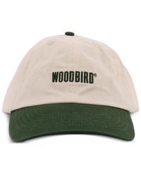 Woodbird - Wbcore Logo-Embroidered Twill Cap - Lyst