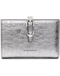 Givenchy - Voyou Laminated-leather Wallet - Lyst