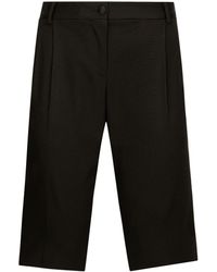Dolce & Gabbana - Pantalones cortos de vestir con pinzas - Lyst