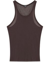 DSquared² - Tops ,Bruin ,Top Uit De 'Underwear' Collectie - Lyst