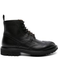 SCAROSSO - Thomas Leather Boots - Lyst