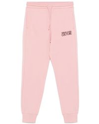 Versace Jeans Couture - Logo-Embroidered Track Pants - Lyst