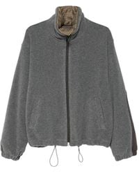 Magliano - Contrast-Panel Zip-Up Jacket - Lyst