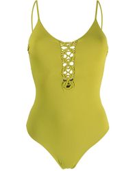 Fisico - Braided-detail Cut-out Swimsuit - Lyst