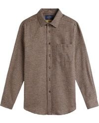 Portuguese Flannel - Chemise Abstract Pied Poule - Lyst