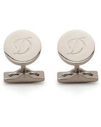 ST Dupont - Logo-Engraved Cufflinks - Lyst