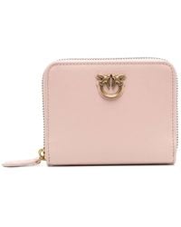Pinko - Leather Zip-around Wallet - Lyst