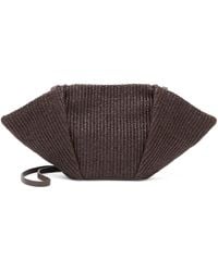 Brunello Cucinelli - Interwoven-design Clutch Bag - Lyst