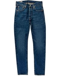 Levi's - Jeans 501® affusolati a vita media - Lyst