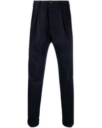 Incotex - Pantalones ajustados de talle medio - Lyst