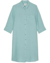 Marc O' Polo - Button-Front Mini Dress - Lyst