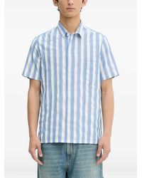 Samsøe & Samsøe - Camisa a rayas con manga corta - Lyst