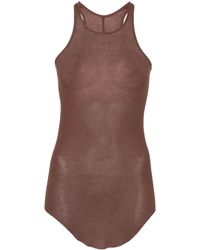 Rick Owens - Fein Geripptes Trägershirt - Lyst