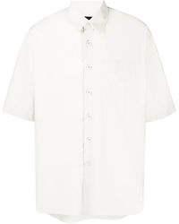 Lardini - Flap Pocket Short Sleeve Shirt - Lyst