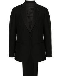 Lardini - Peak-lapels Single-breasted Suit - Lyst