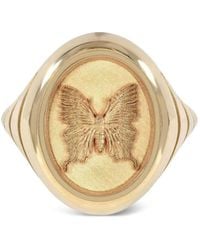 Retrouvai - 14K Grandfather Signet Ring - Lyst