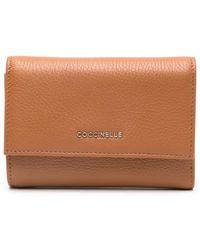 Coccinelle - Metallic Soft Portemonnaie - Lyst