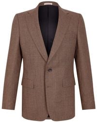 Fursac - Houndstooth-Pattern Blazer - Lyst