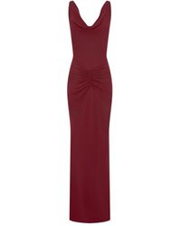 Nicholas - Calia Cutout Cowl-Neck Column Gown - Lyst