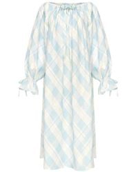 Sleeper - Cha-Cha Ruffled Midi Dress - Lyst