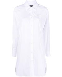 DIESEL - D-lunar-b Cotton Shirt Dress - Lyst