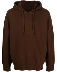 Theory - Drawstring Pullover Hoodie - Lyst