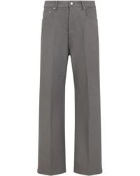 Rick Owens - Cotton Straight-Leg Jeans - Lyst