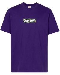 Supreme - Box Logo Cotton T-Shirt - Lyst