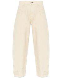 Isabel Marant - Leja Panelled Tapered Jeans - Lyst