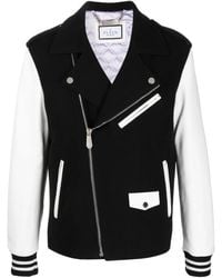 Philipp Plein - Leather Biker Jacket - Lyst
