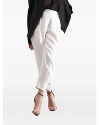 Tessitura Body Couture - Minimal Tapered Trousers - Lyst