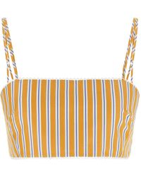 ANDAMANE - Carrie Lace-Trim Top - Lyst