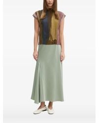 Sandro Ferrone - Pleated Abstract-Print Top - Lyst
