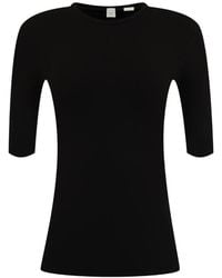 TOTEME - Compact Jersey Top - Lyst