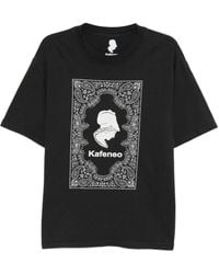 Kafeneo by TBF - Graphic Print T-Shirt - Lyst